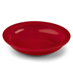 Providence Spillproof Partitioned Plate - 9 Red