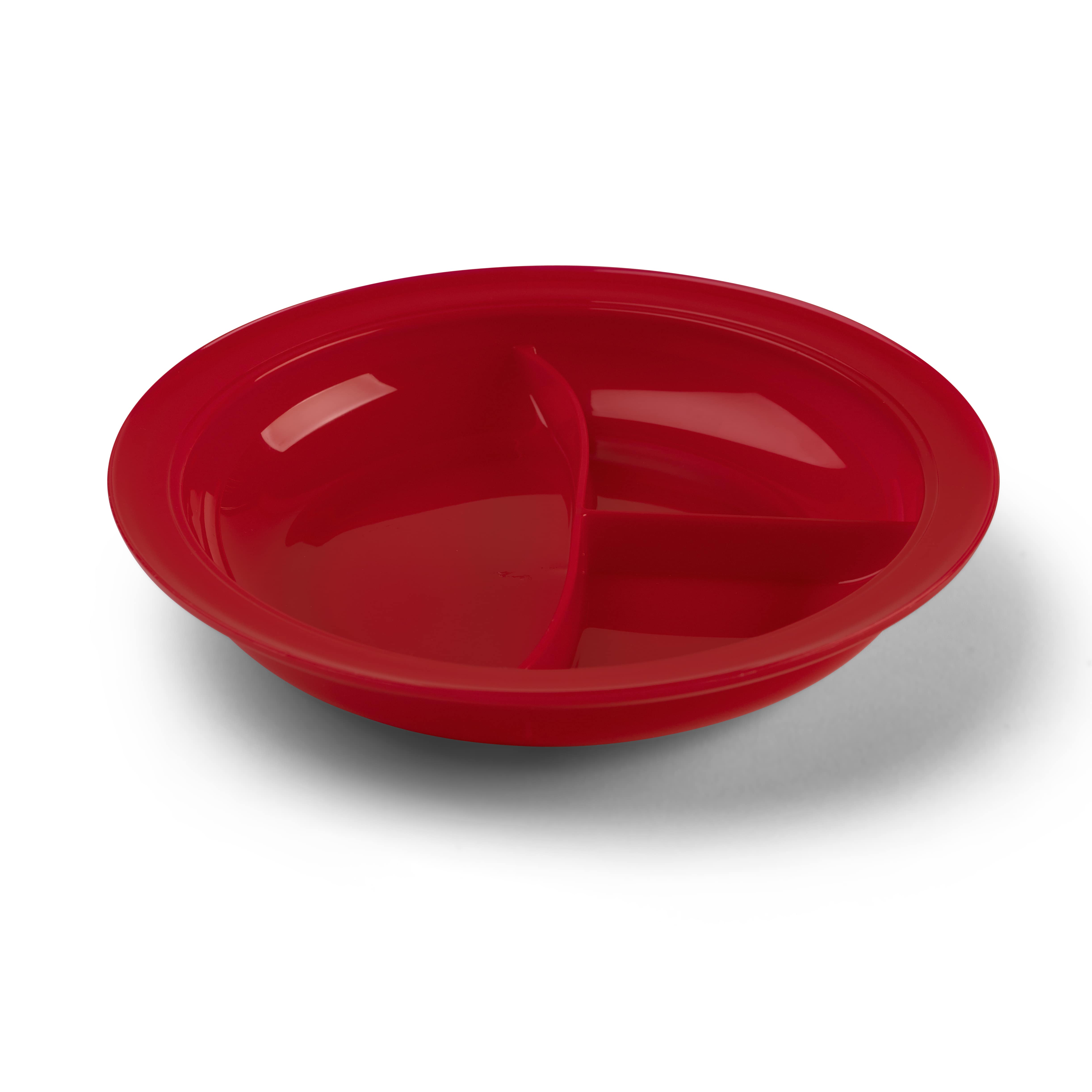 Partitioned Plate with Lid